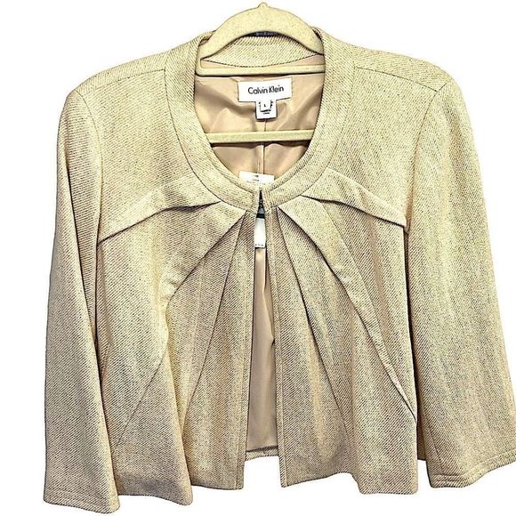 Vintage Calvin Klein Cárdigan Front Button Women’s size L with Tags! - Picture 1 of 13